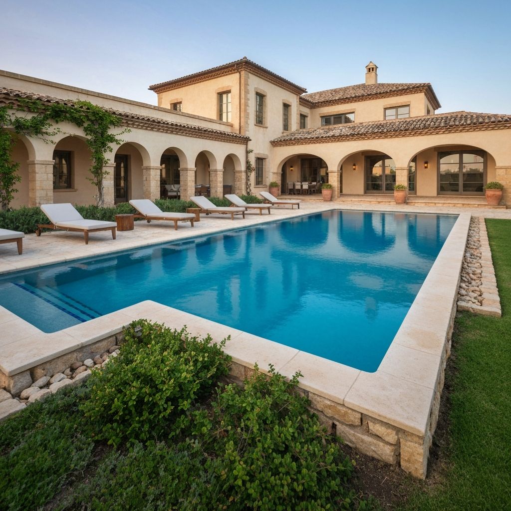 Luxury pool design